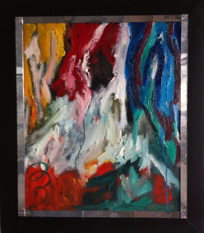 "Symphony - M" John Foppen-Olieverf op canvas - gesigneerd kopen? Bied vanaf 95!