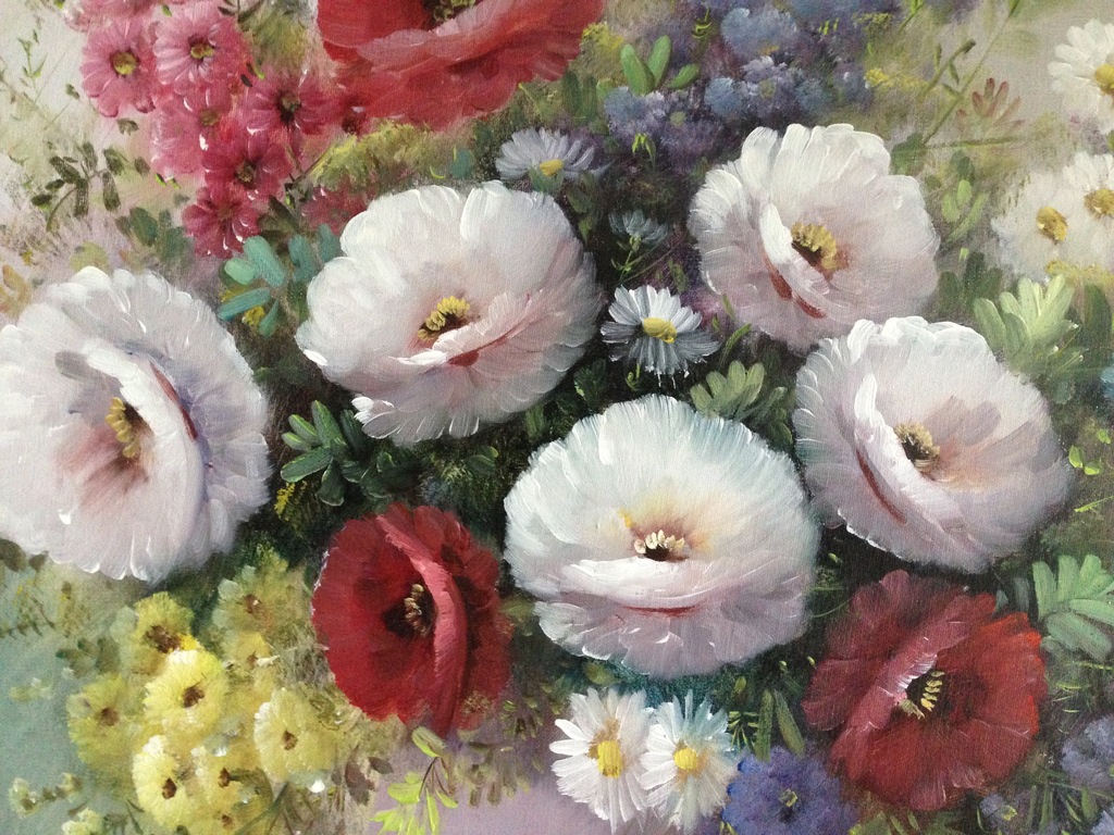 S. Swart - Bloemstilleven - olieverf op doek kopen? Bied vanaf 25!