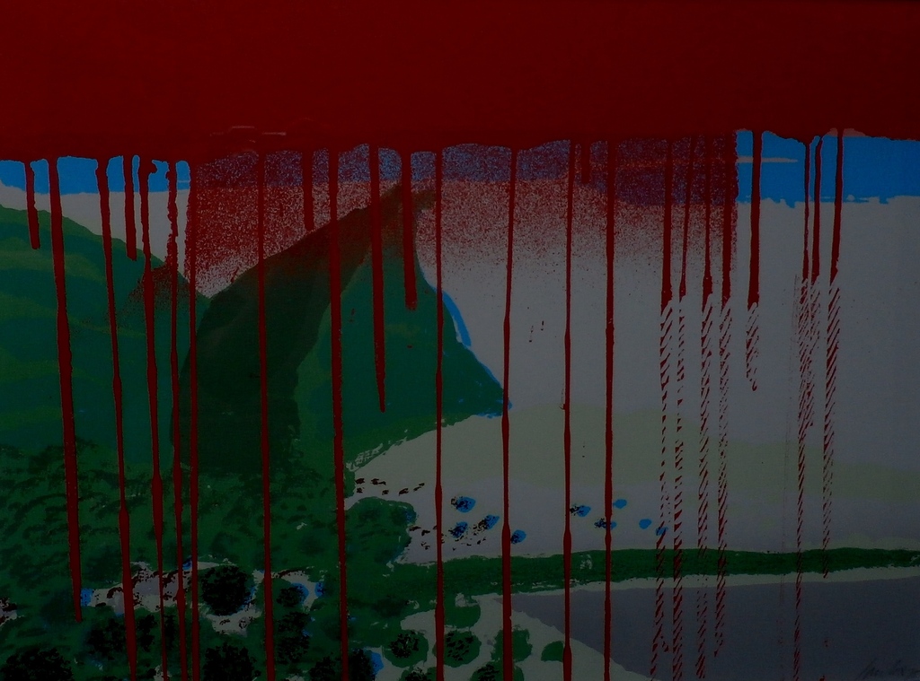 Laatste keer: Jan Cox - ingelijste litho - 1975 kopen? Bied vanaf 95!