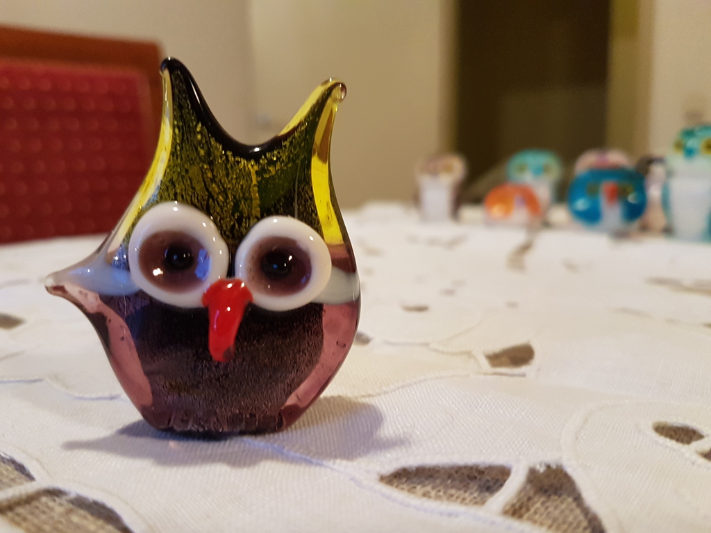 Murano glas uil incalmo en sommerso-Venezia kopen? Bied vanaf 7!