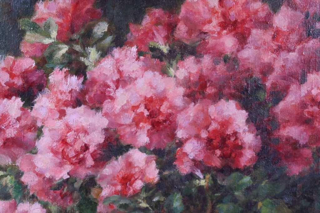 Paul Cremers: Olieverf op doek, Bloemstilleven - Ingelijst kopen? Bied vanaf 1!