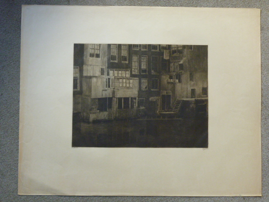 Dirk Harting - ets - Oudezijds Kolk Amsterdam kopen? Bied vanaf 75!