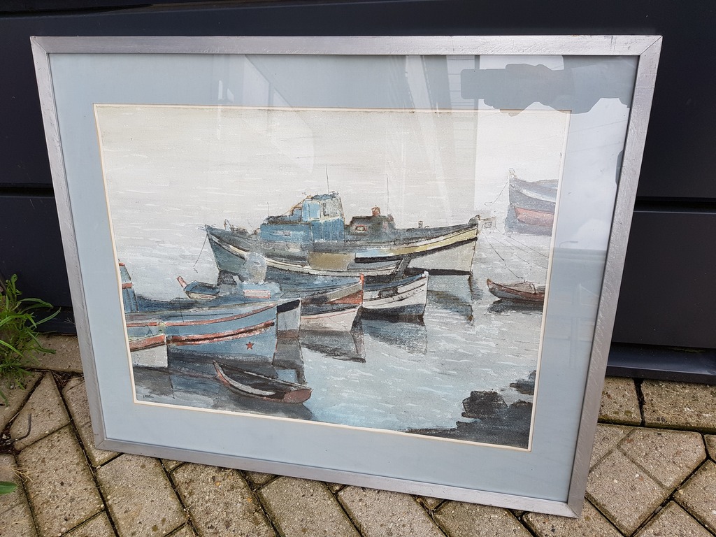 Hugo Liebe, Aquarel kopen? Bied vanaf 1!