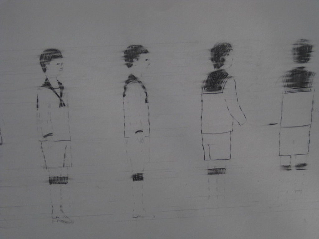 Karakteristieke tekening "Jongen in matrozenpak" Jaap van de Pol gesigneerd  kopen? Bied vanaf 1!