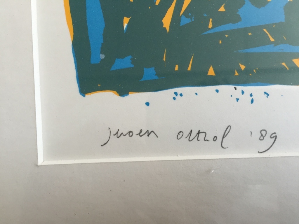 2 x Jeroen Olthof  E.D. zeefdrukken kopen? Bied vanaf 1!
