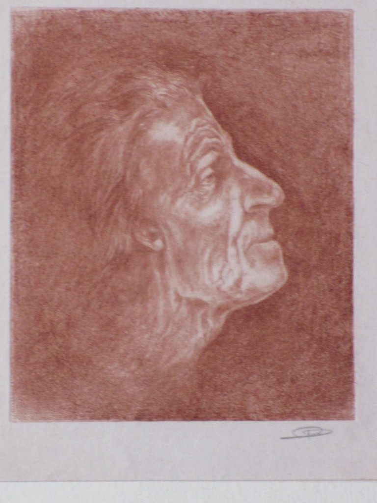 Dirk Boode - Dirk Boode, Getekende kop, Celluloid gravure kopen? Bied vanaf 1!