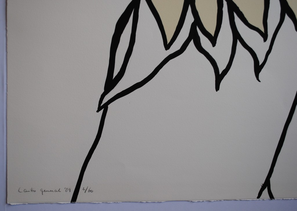 Lei Molin - tweeluik 'Canto General' - zeefdrukken - 1989 kopen? Bied vanaf 195!