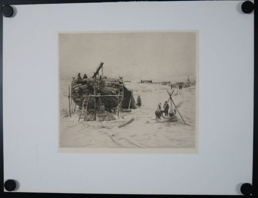 Philip Zilcken: Ets naar H.W. Mesdag kopen? Bied vanaf 1!