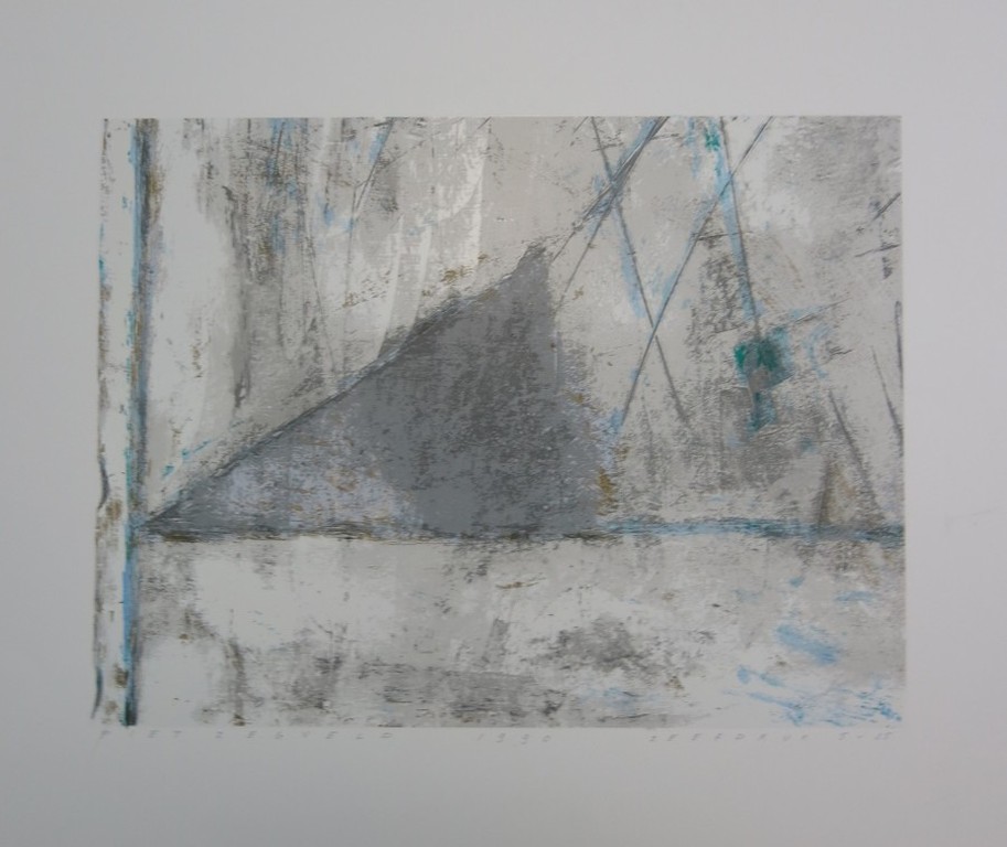 Piet Zegveld: Zeefdruk, Zonder titel (2) kopen? Bied vanaf 1!