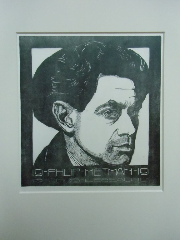 PHILIP METMAN   ///   HOUTSNEDE VAN CHRIS LEBEAU kopen? Bied vanaf 40!