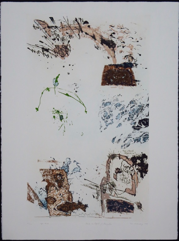 Tim Hinterding: Ets en aquatint, Made in April/Mrugalla  kopen? Bied vanaf 1!