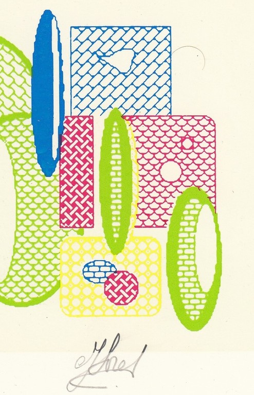 Onbekende Kunstenaar: Zeefdruk, zonder titel kopen? Bied vanaf 1!