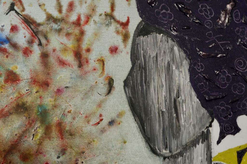 Melaquiel Rojas Garcia: Olieverf op doek, Zonder titel (Groot) kopen? Bied vanaf 1!