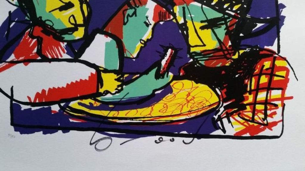 Dus dit is um - Originele zeefdruk van Herman Brood kopen? Bied vanaf 195!