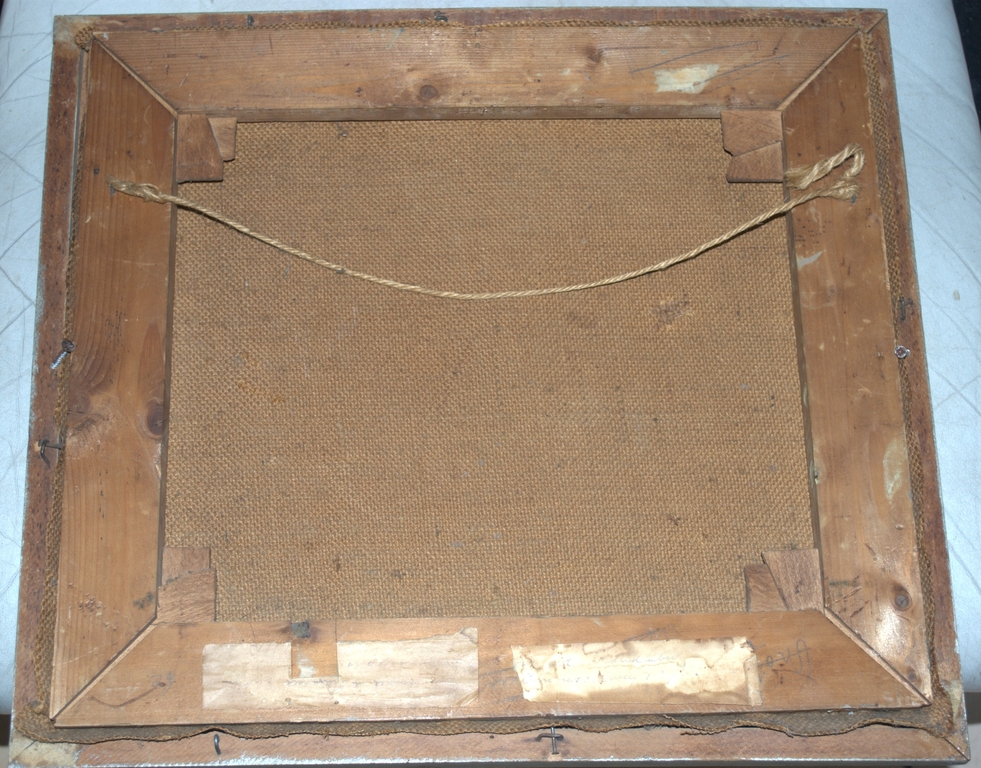 Sinaasappels - olieverf op jute - 1930 - gesigneerd kopen? Bied vanaf 120!