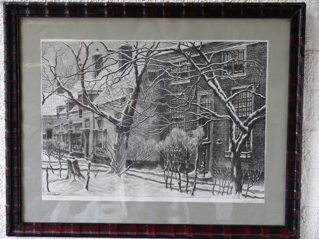 Arie van der Boon, Litho, Hofje Haarlem kopen? Bied vanaf 40!