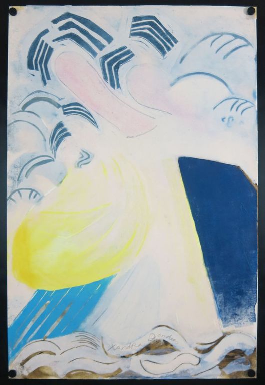 Xandra Donders: Gemengde techniek o.a. Acryl op papier, Z.T. (a) - (Groot) kopen? Bied vanaf 1!