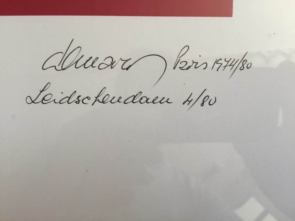 HUGO DEMARCO  zeefdruk 1974 kaufen? Bieten Sie von 99!