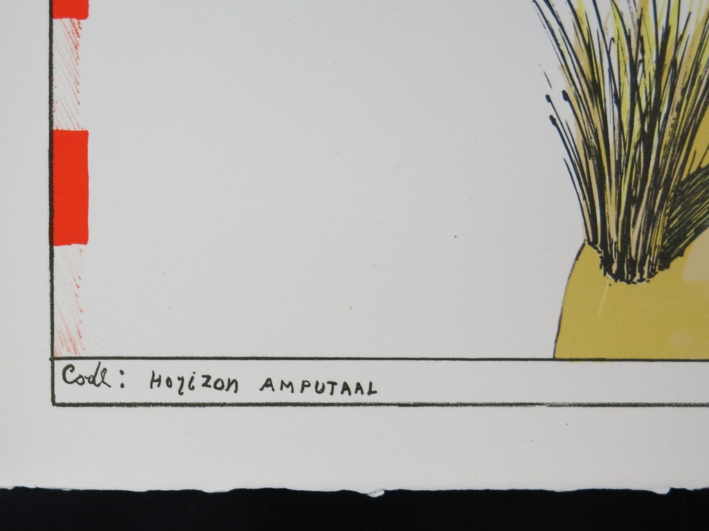 Hannes Postma: Litho, Horizon amputaal kopen? Bied vanaf 35!