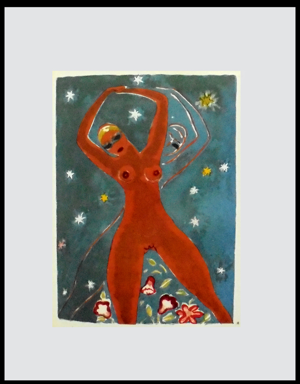 Kees van Dongen - Houtgravure 1955 - “La Nuit ” - 1001 nacht kopen? Bied vanaf 50!