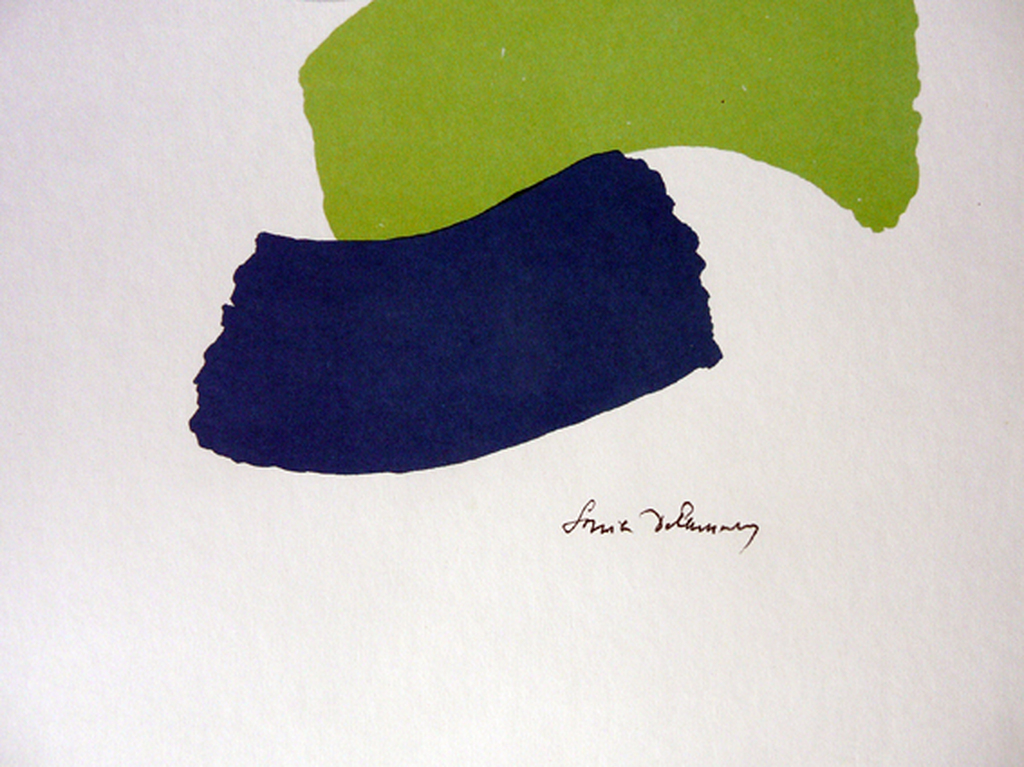 Sonia Delaunay: Coccinelle 1974 -offsetlithografie-  kopen? Bied vanaf 95!