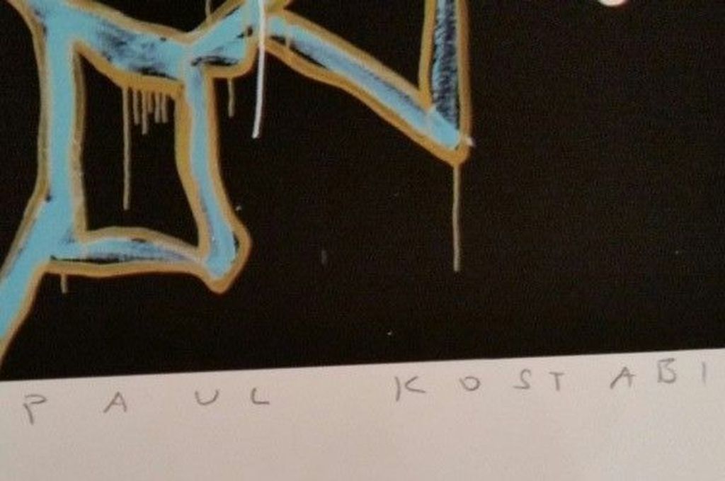 Paul Kostabi. -PKE 5- Giclee 2014. Handgesigneerd/genummerd Oplage slechts 75 kopen? Bied vanaf 79!