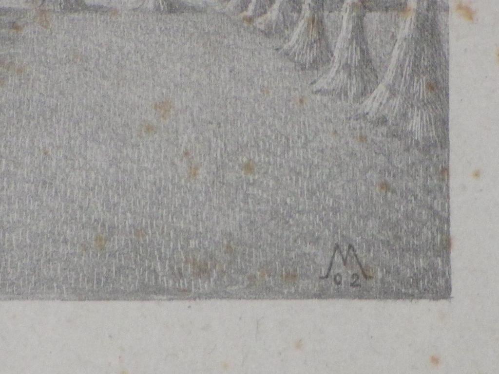 Simon Moulijn, Zomer rond Laren, Litho 1902 kopen? Bied vanaf 1!