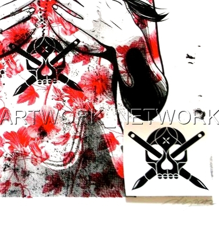 SEEL - "Cry now, smile later" - signed silkscreen print - edition 25 cop. kopen? Bied vanaf 1!