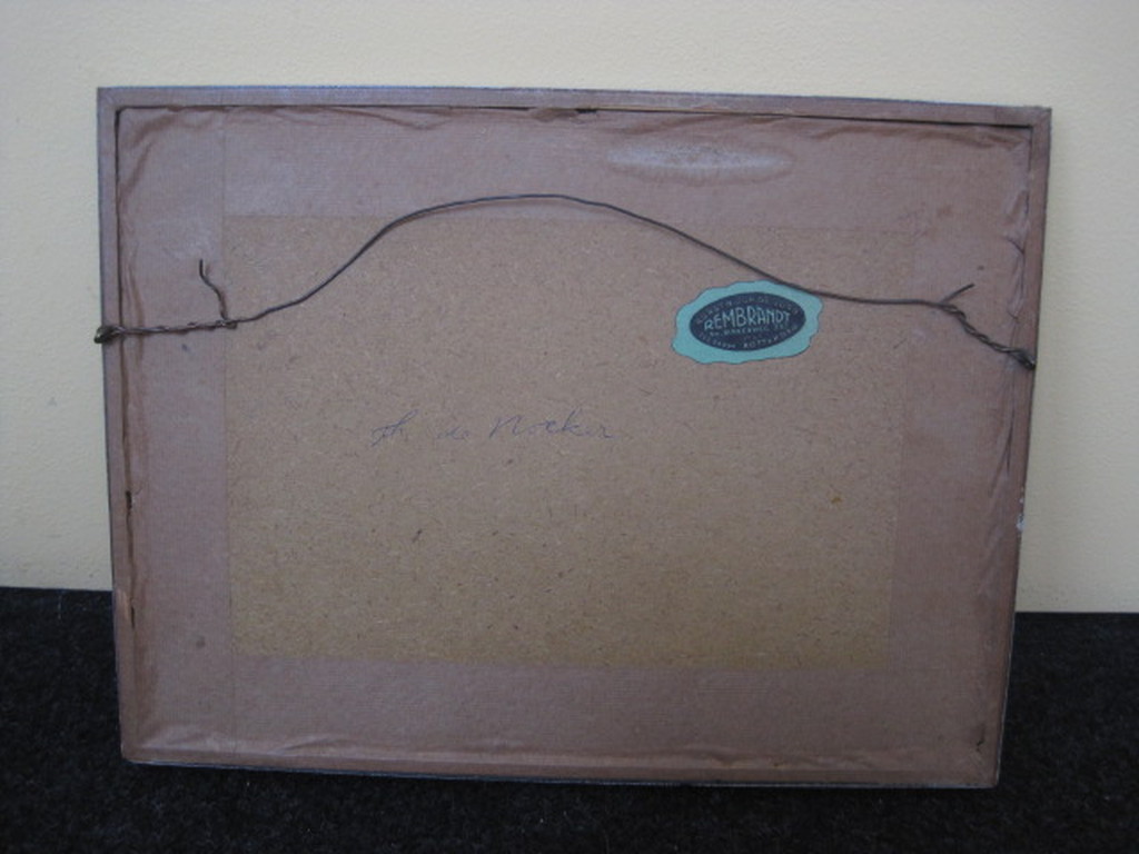 Frans de Nocker 1884-1955 aquarel Hollands riviergezicht gesigneerd  kopen? Bied vanaf 1!