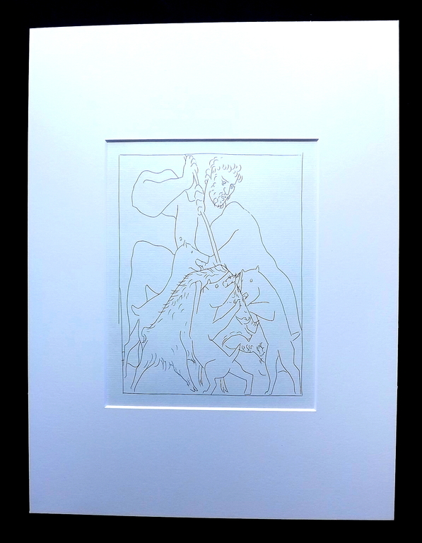 Pablo Picasso - litho uit Les Metamorphoses - Meleagre tue le Sanglier kopen? Bied vanaf 1!