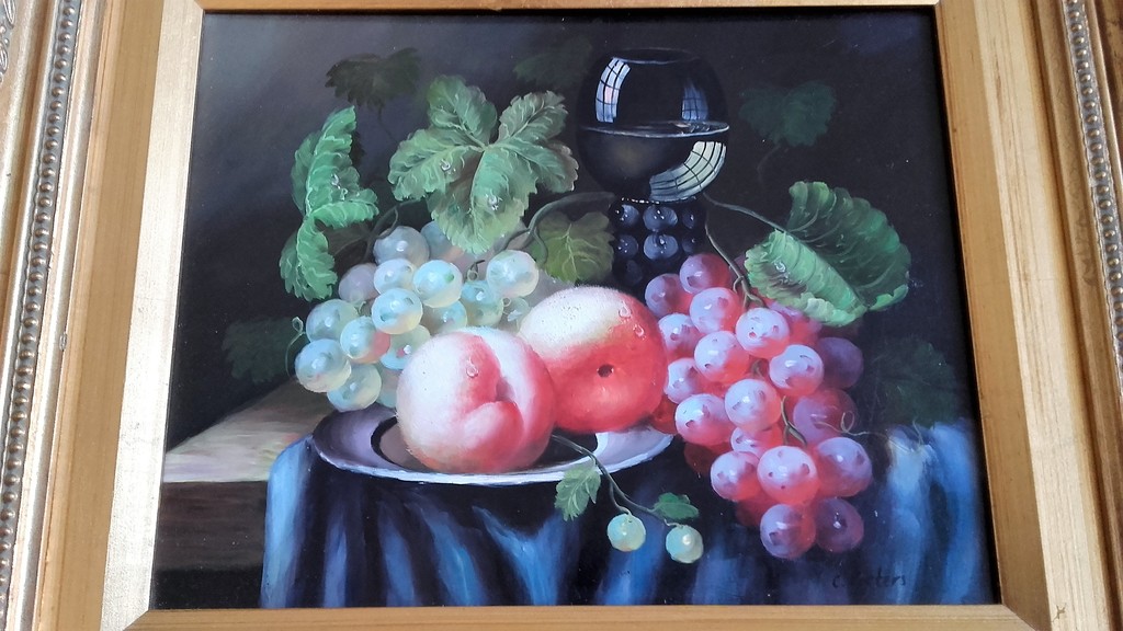 Stilleven - Olieverf op paneel - Gesigneerd kopen? Bied vanaf 1!