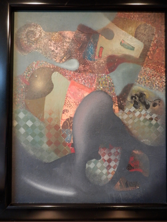 TARASOV  Schilderij  ABSTRAKT  Olieverf op doek Ingelijst kopen? Bied vanaf 125!