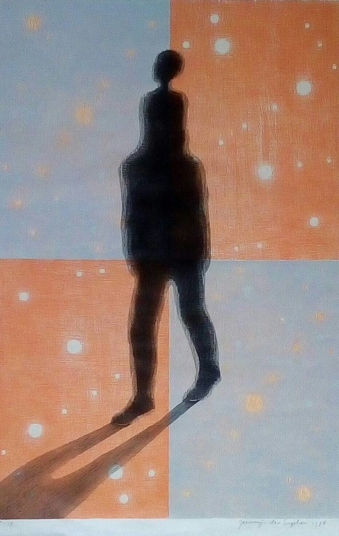 Jacomijn den Engelsen: houtsnede, Man en kind kopen? Bied vanaf 55!