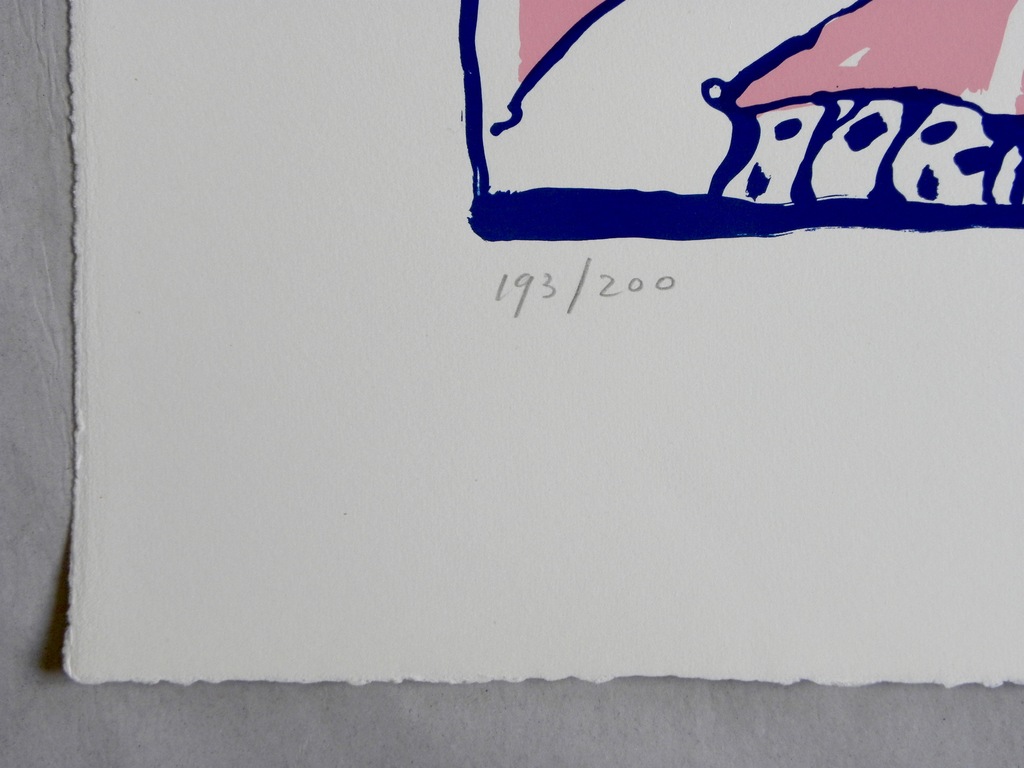 Lucebert - 'Die Olympiker' - Zeefdruk in kleur - Gesigneerd  en genummerd - 1971 kopen? Bied vanaf 250!