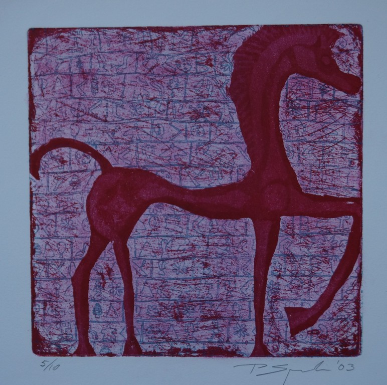 Paula Spoelstra - gesigneerde ets - 2003 kopen? Bied vanaf 1!