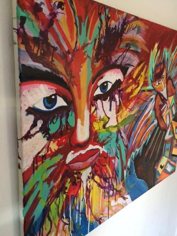 Zippora Meijer Prachtig acrylverf op linnen Paneeldikte 2,5cm  Lighthouse keeper kopen? Bied vanaf 89!