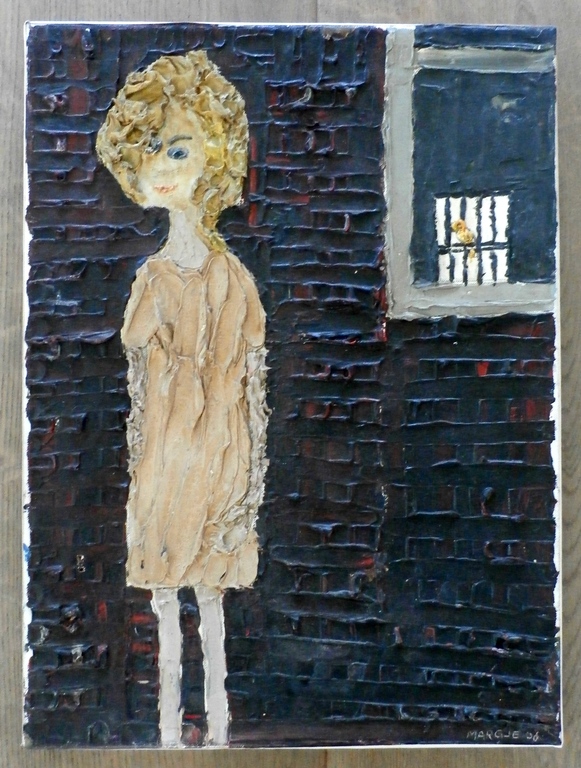 Margje toonder - schilderij uit haar eigen collectie - 1966 kopen? Bied vanaf 75!