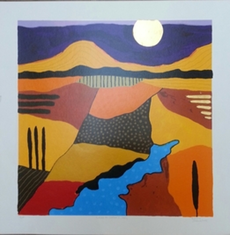 Ronald Boonacker, zeefdruk op papier, Titel:  kopen? Bied vanaf 50!