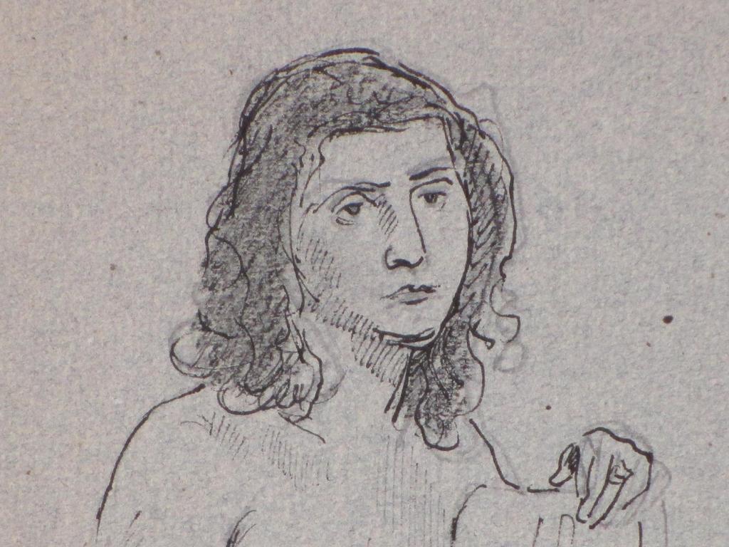 Harm Kamerlingh Onnes, Zittend naaktmodel, Tekening kopen? Bied vanaf 1!