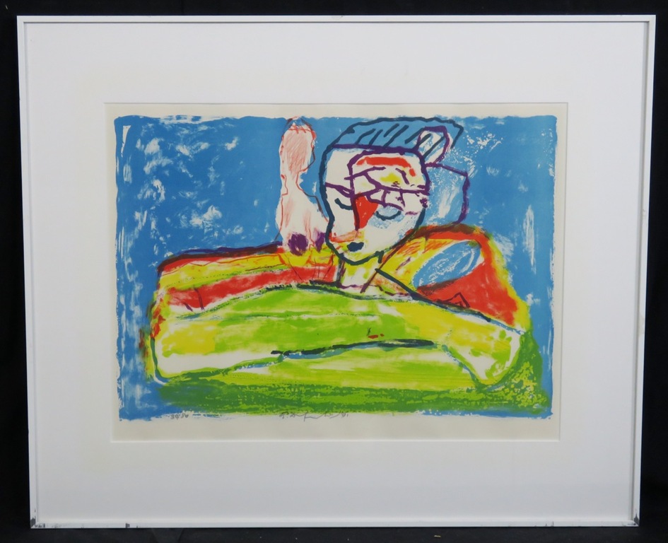 Pieter Defesche: Litho, Z.T. - Ingelijst kopen? Bied vanaf 1!