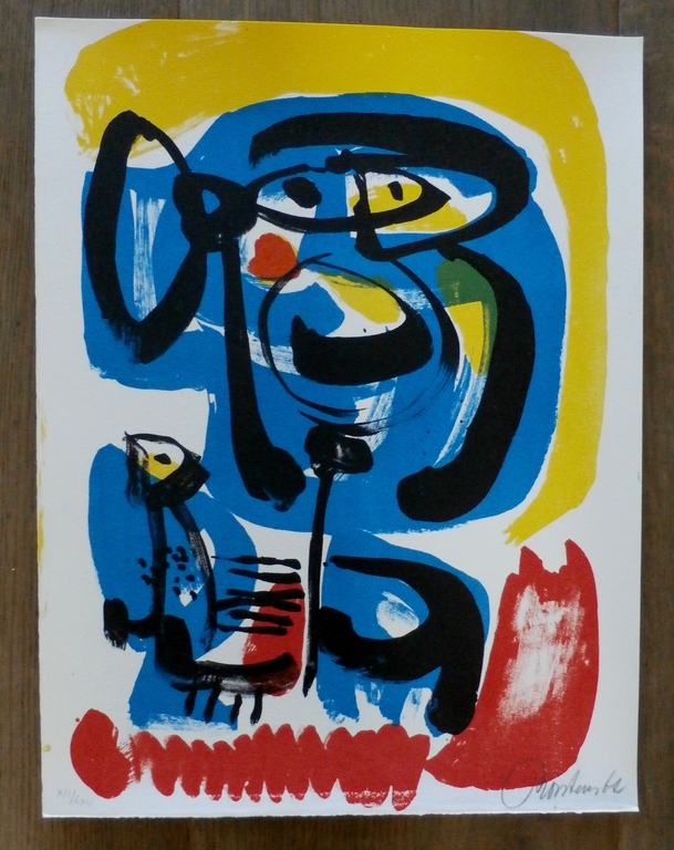 Anton Rooskens - litho: compositie - 1967 kopen? Bied vanaf 350!