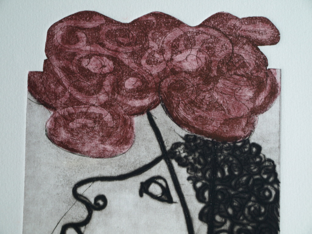 Ton van den Hoven : 2 Kleuren-ets en aquatint , Zonder titel - 1979 kopen? Bied vanaf 15!