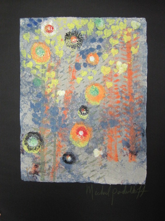 Mich.Podulke 1922-1988 gem.techniek "bloemen" gesigneerd 1977 kopen? Bied vanaf 1!