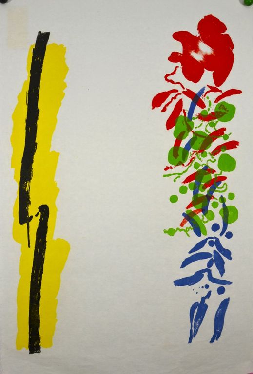 Jef Diederen: Houtsnede op Japans papier, Het lot van Murs (groot) kopen? Bied vanaf 40!