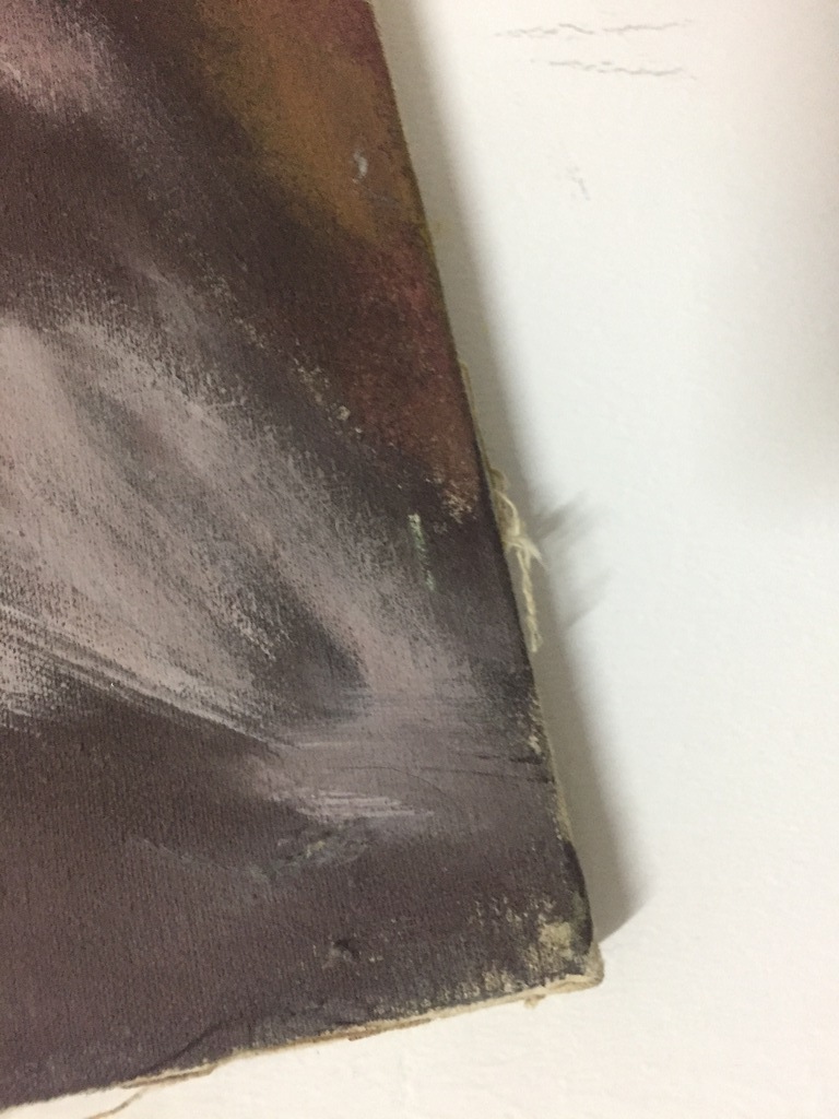 EGIDIUS KNOPS  z.t. 1983 acryl/olieverf op doek. Met boek. kopen? Bied vanaf 1!