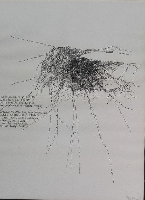 Maarten Beks, litho, zonder titel (1E) kopen? Bied vanaf 1!