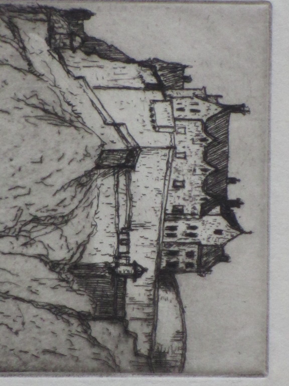 Jan Poortenaar, Kasteel Edinburgh, Ets kopen? Bied vanaf 1!