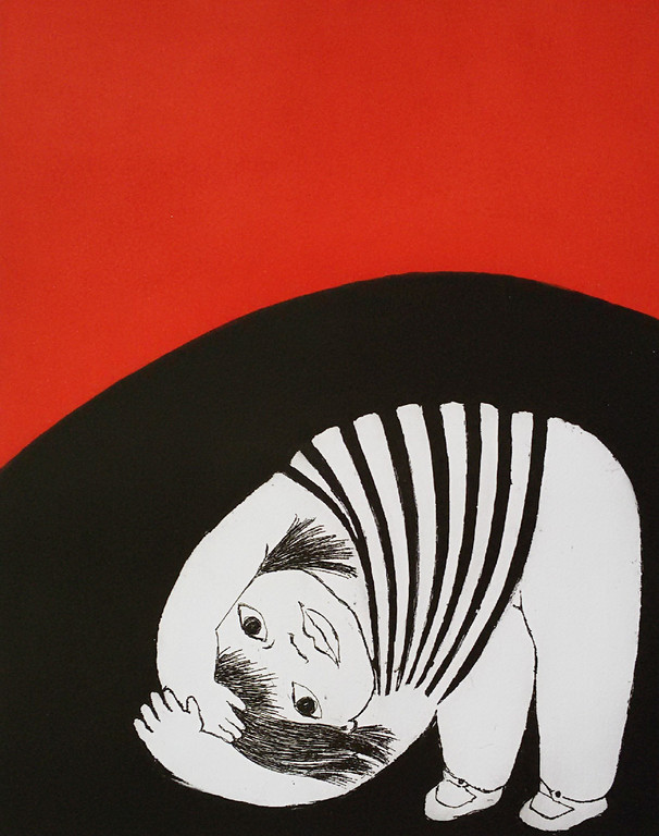 Ans Wortel - Je voegend naar ’t hol dat je hebt, aquatint ets kopen? Bied vanaf 75!