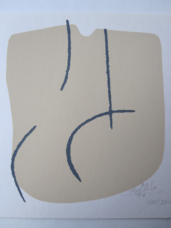 Acisclo Manzano Freire, litho, zonder titel kopen? Bied vanaf 30!