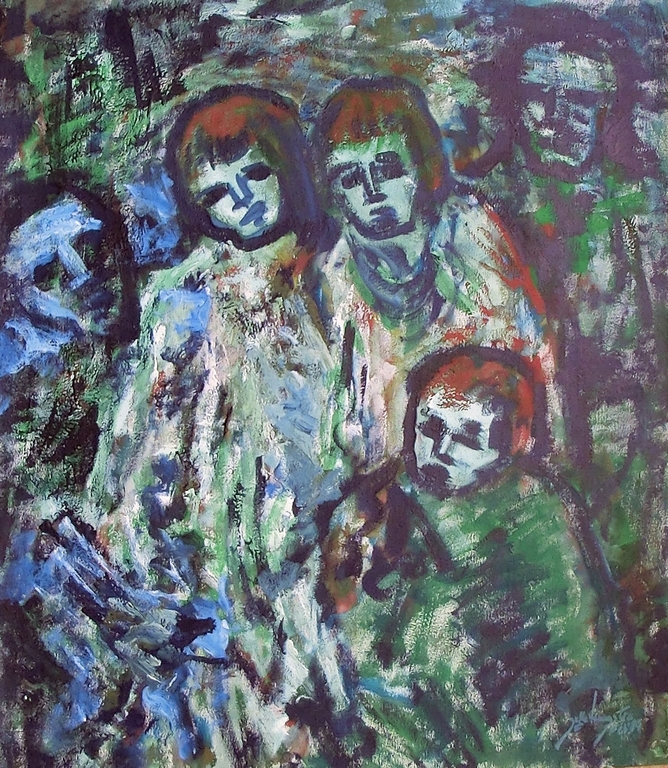 Mooie gouache - verkocht voor € 90!